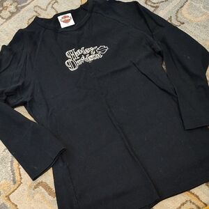 Harley-Davidson Black Long Sleeve Tee